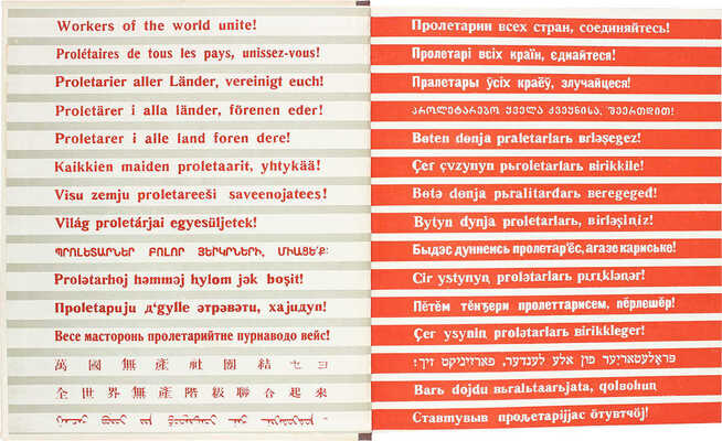 [Фотомонтаж и оформление Э. Лисицкого]. Карл Маркс. 1818–1883. К 50-летию со дня смерти Карла Маркса / Ин-т Маркса–Энгельса–Ленина при ЦК ВКП(б). [Альбом]. М.: Изогиз, 1933.